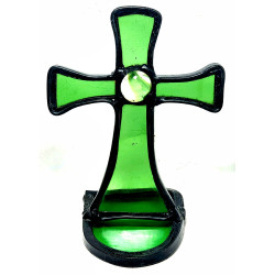 Light Green Cross Standing