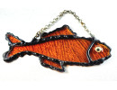 Brown Fish Vitrage