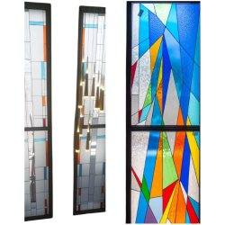 Vitrage Staind Glass door