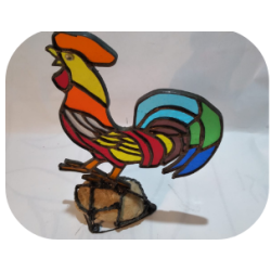 Chicken Standing On One Leg