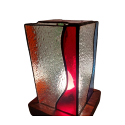 Lamp Dancing Light Red White